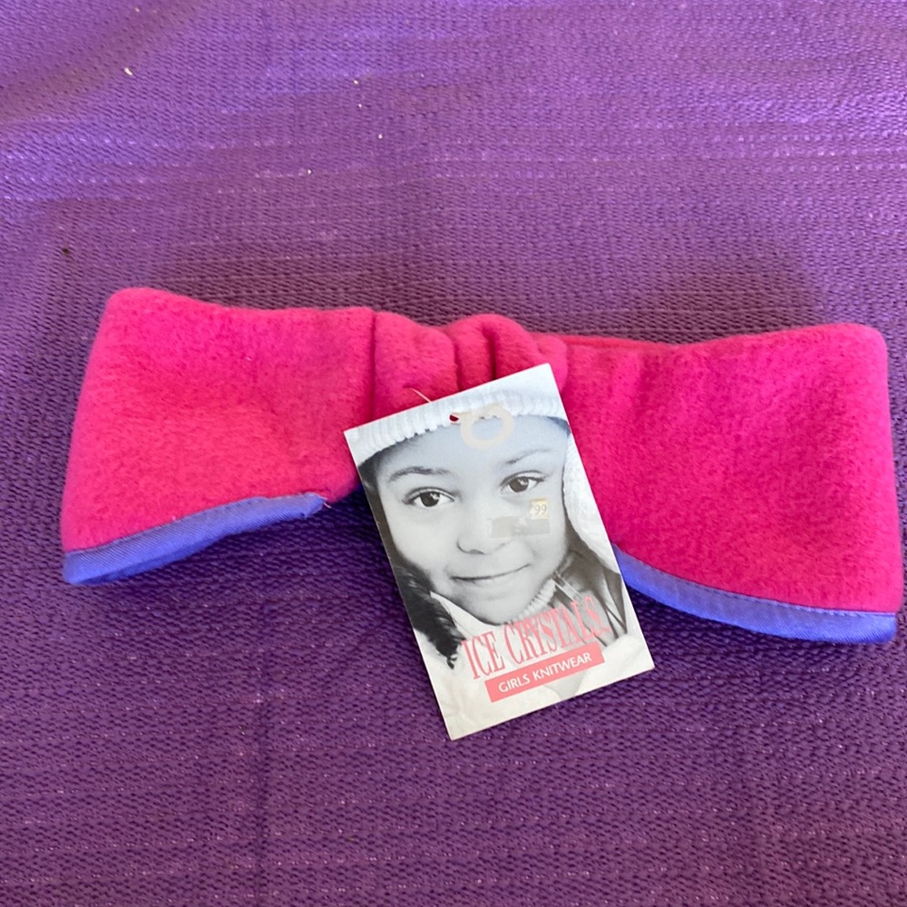 Fleece girls ear warmers